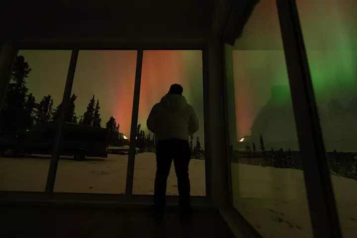 Cleary Summit Aurora Glass House Luxury Northern Lights Tour