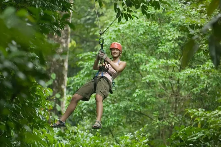 Half-day Cancun: Horseback riding, ATV, zipline & cenote