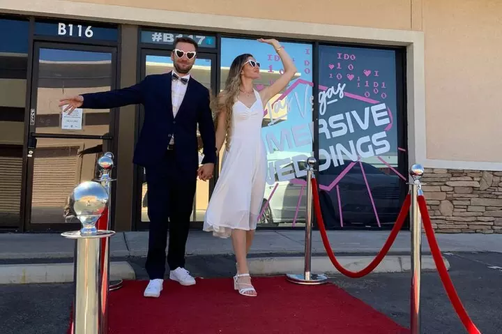 Las Vegas Immersive Enchanted Forest Wedding Ceremony