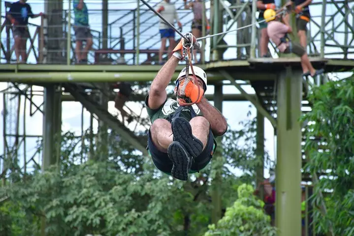 Adventure in Ziplines, ATVs and Cenote in Selvatica from Cancun