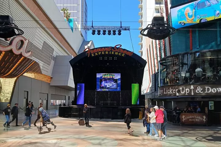 Fremont Street Experience Guided Walking Tour in Las Vegas
