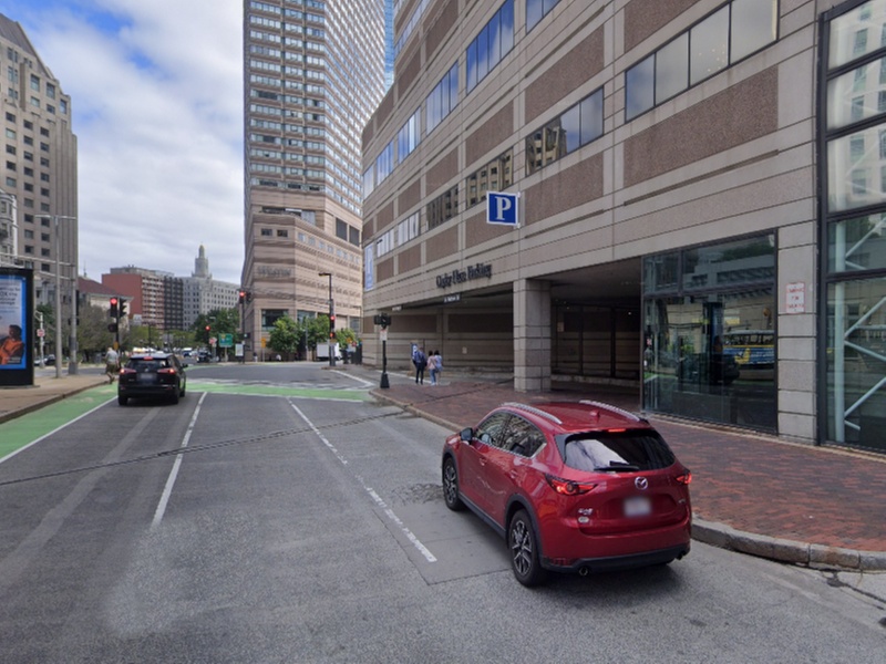 Parking at Copley Place Garage