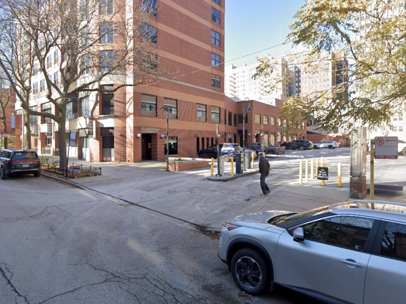 Parking at 350 W. Belden Ave. Lot