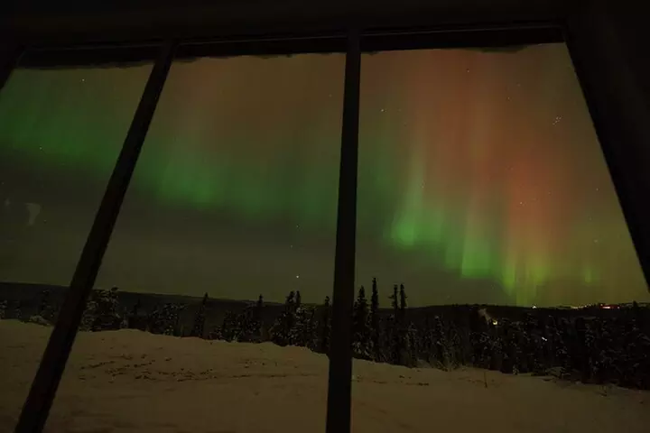 Cleary Summit Aurora Glass House Luxury Northern Lights Tour