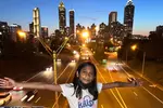 City Lights Atlanta Night-Time Bus Tour with Photos & Dinner Stop