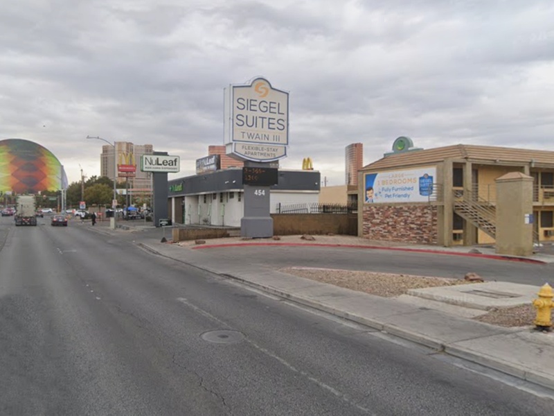 Parking at E Twain Lot B