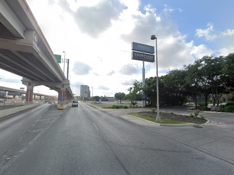 Parking at Courtyard Marriott North Star Mall Lot