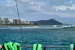 Oahu Catamaran Waikiki Sunset on 40 Foot Catamaran: Food and BYOB