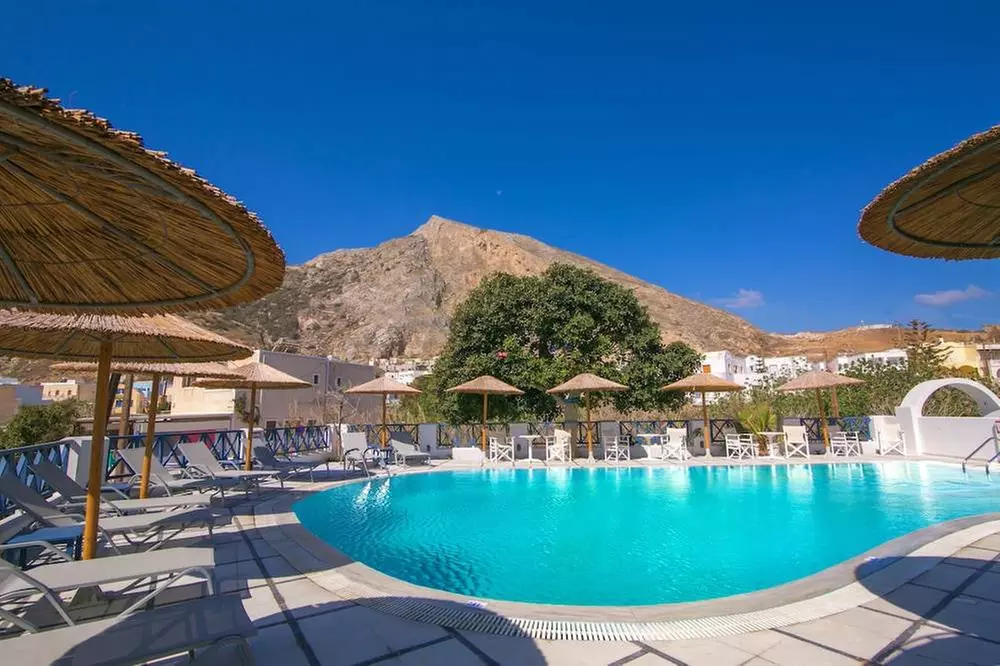 ✈ SANTORINI | Kamari - Hotel Sunshine Santorini 3*, 3 nights - Seaf...