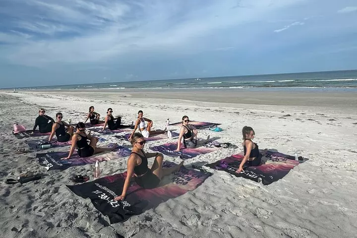 Beach Yoga on Redington Shores