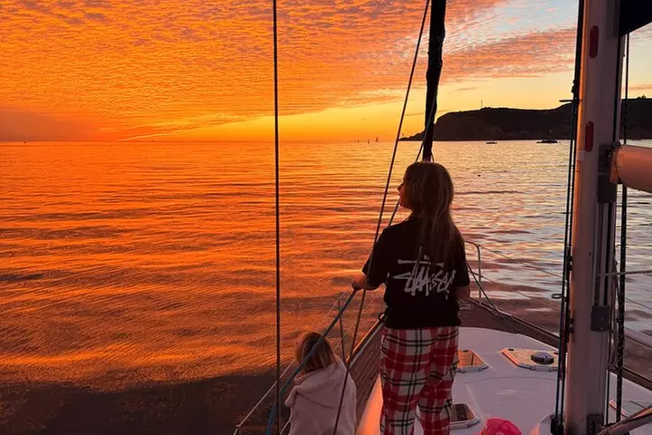 Private Sail of San Diego Bay Aboard a French Luxury Yacht