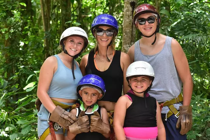 Jungle Triple Adventure Horseback, Ziplines and Cenote