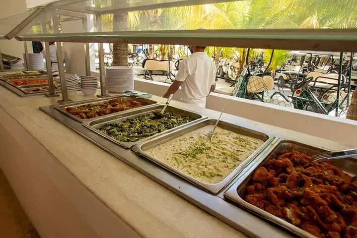 Isla Mujeres Catamaran from playa del carmen Open Bar Beach Club