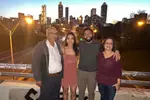 City Lights Atlanta Night-Time Bus Tour with Photos & Dinner Stop