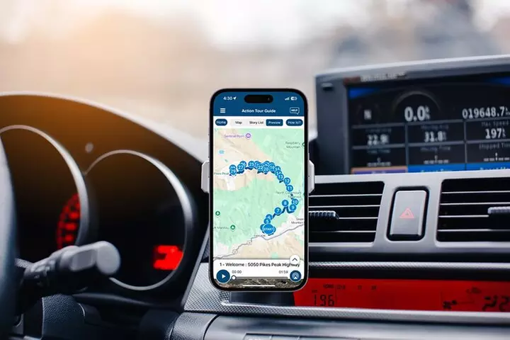 Scenic Pikes Peak Highway Self-Guided Driving Audio Tour