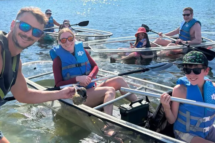 3-Hour Clear Kayak Beach Hopping Adventure in Sarasota