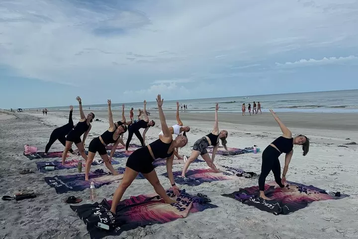 Beach Yoga on Redington Shores