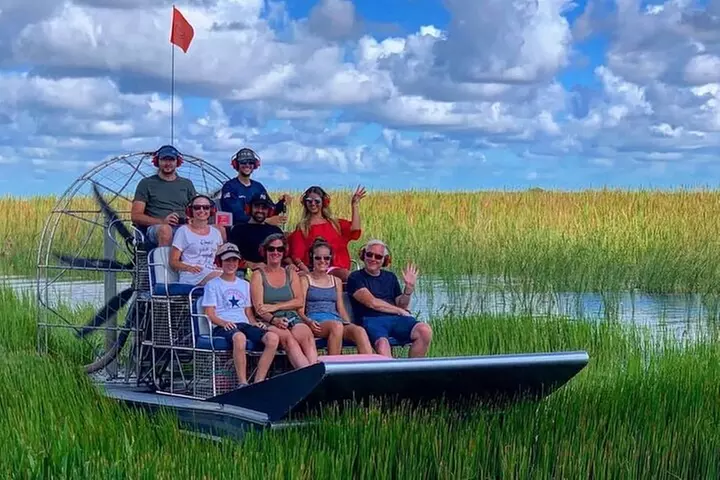 90 Minute Small Group Semi Private Airboat Tour