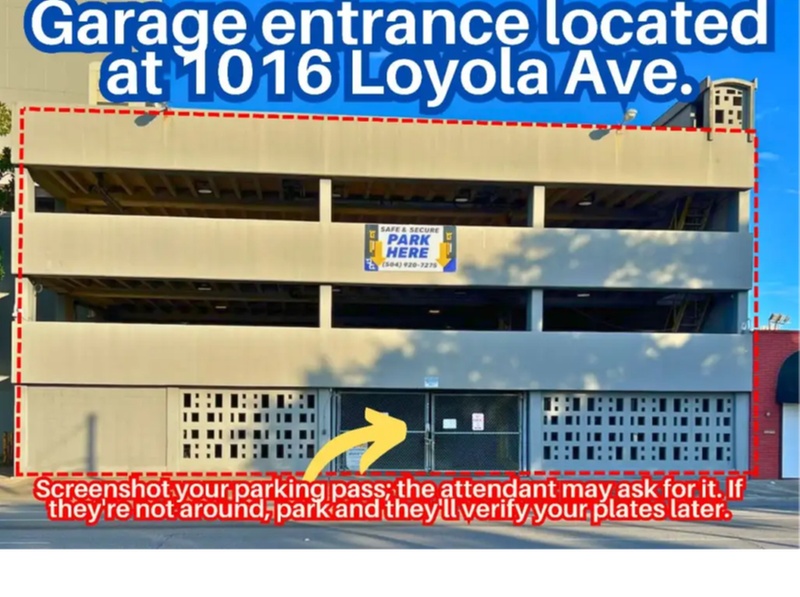 Parking at 1016 Loyola Ave. - Garage Spots