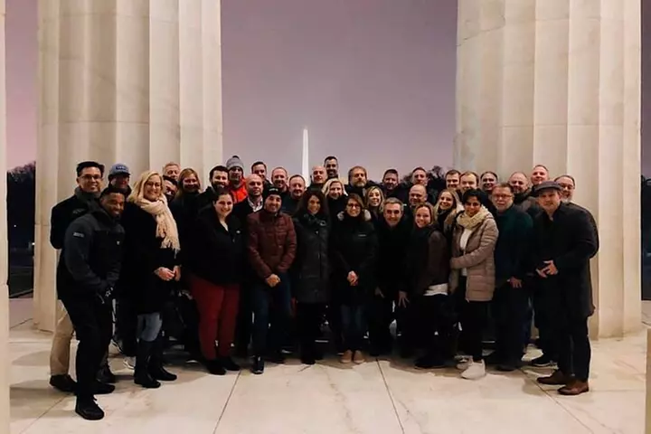 DC Combo: National Mall Night Bus Tour + US Capitol Walking Tour