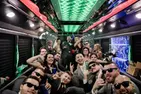 Private Party Bus Tour of the Las Vegas Strip Champagne Toast