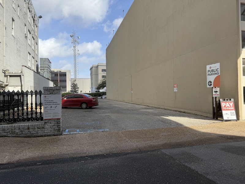 Parking at 106 St. Joseph St. Lot