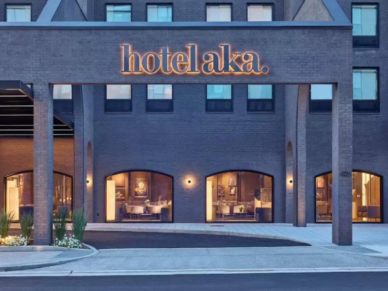 Parking at AKA Hotel Alexandria - Valet