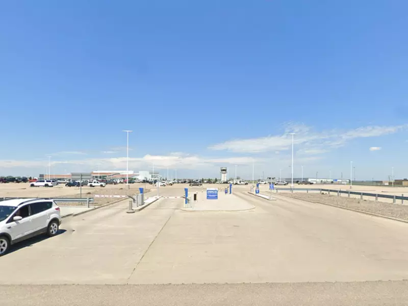 Parking at Minot Airport - Long Term Parking Lot
