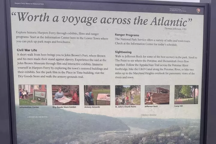 Harpers Ferry and Carroll Creek Day Tour