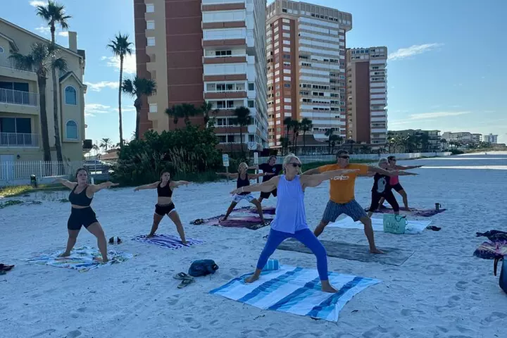 Beach Yoga on Redington Shores