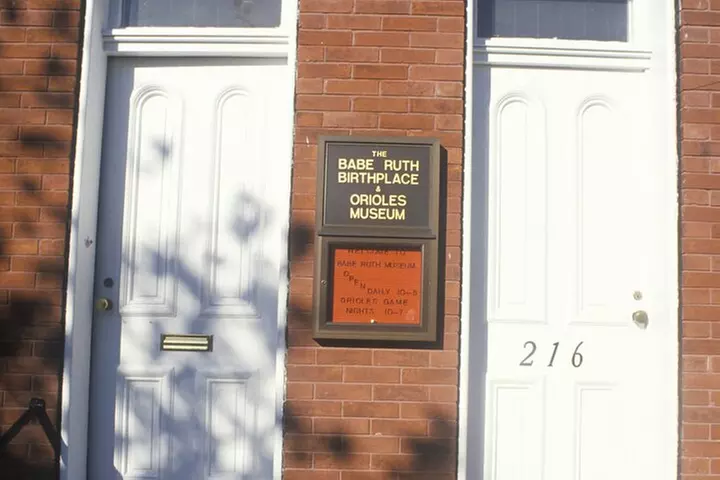 Baltimore Downtown Poe Ruth and More GPS Self Guided Walking Tour