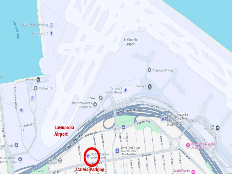 Parking at Carvia Parking LGA Lot