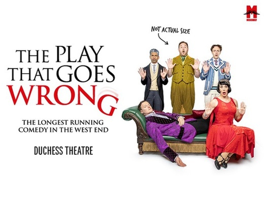 Tickets to see The Play That Goes Wrong