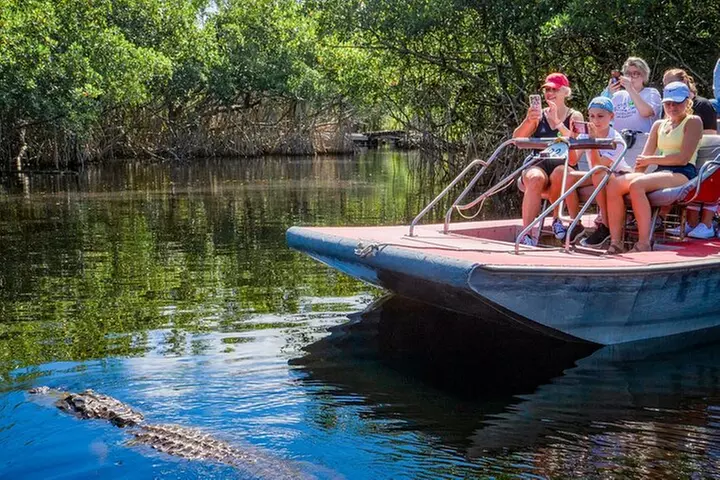 Miami: Everglades Airboat Adventure Tour + Biscayne