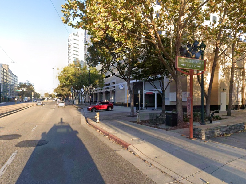 Parking at 303 Almaden Blvd. Garage