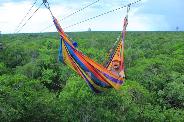 Snorkeling Xtreme Cancun Adventure with zip lines and abseiling