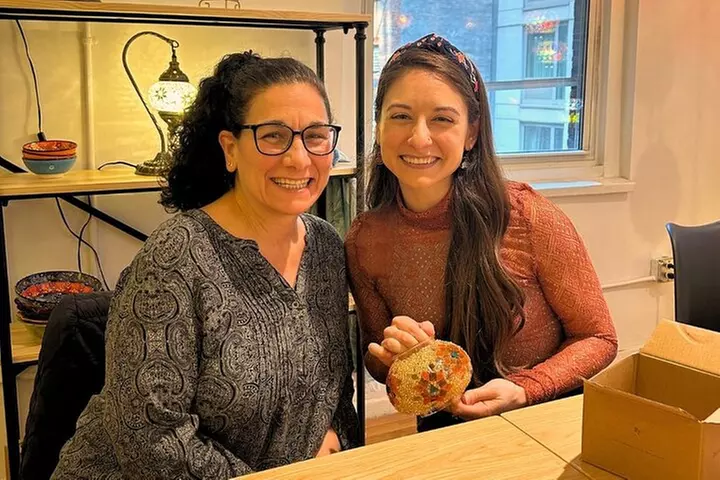 Turkish Mosaic Lamp Workshop in Chantilly