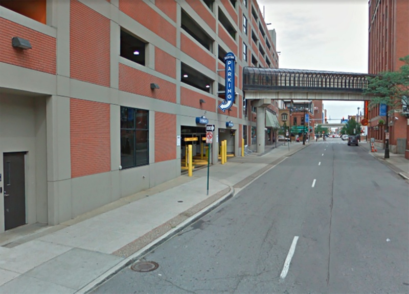Parking at Greektown Garage