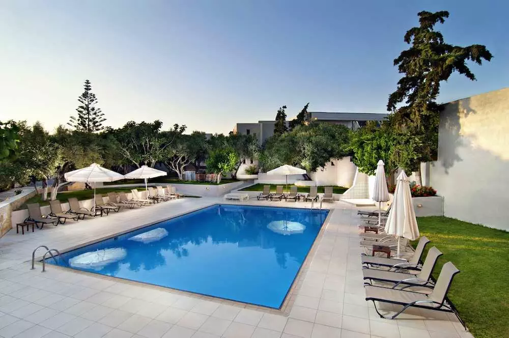 ✈ CRETE | Gouves - Ourania Apartments Hotel 3*, 3 nights - Outdoor ...