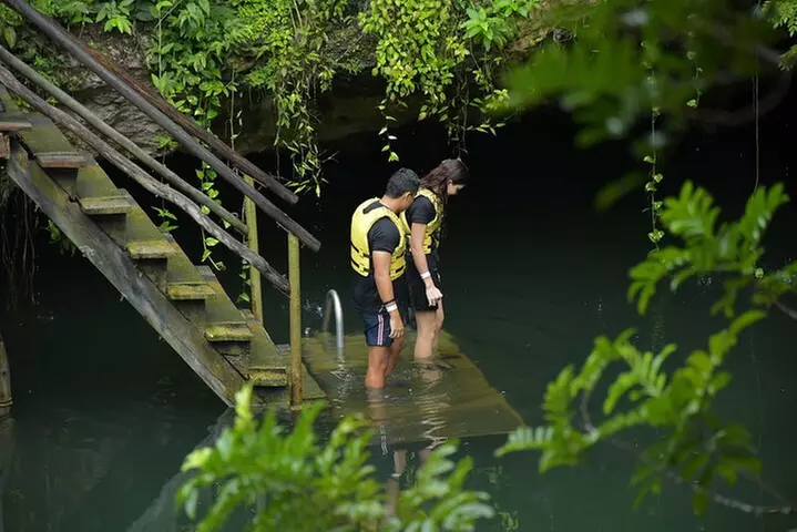 Adventure in Ziplines, ATVs and Cenote in Selvatica from Cancun