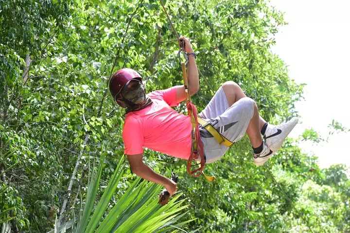 Jungle Triple Adventure Horseback, Ziplines and Cenote