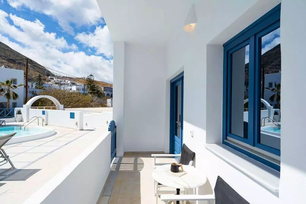 ✈ SANTORINI | Kamari - Hotel Sunshine Santorini 3*, 3 nights - Seaf...