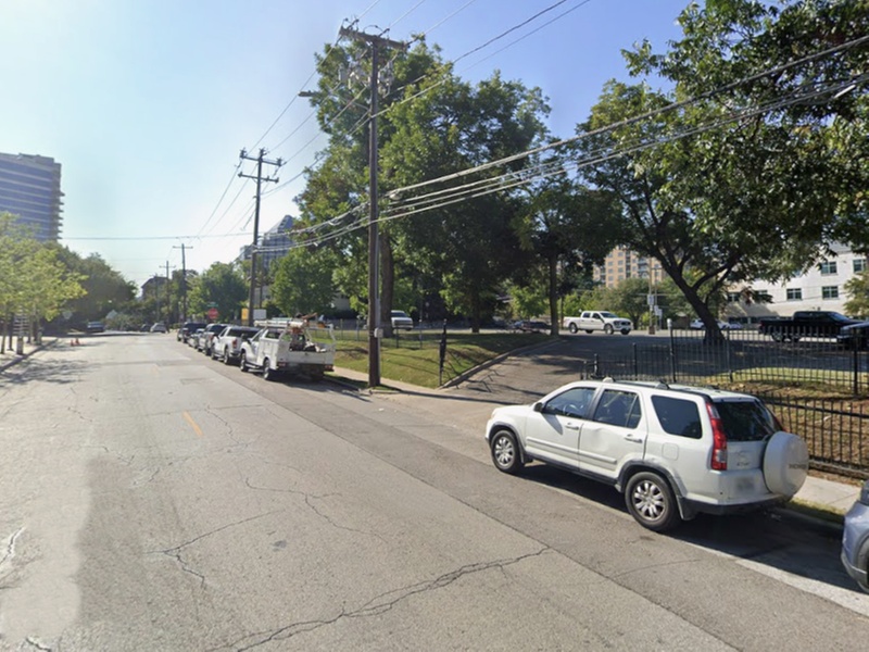 Parking at 2803 Routh St. Lot