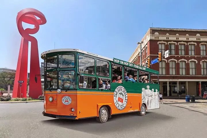 San Antonio Trolley and Go Rio Riverwalk Cruise Combo