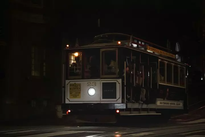 Cable Car NIGHT Ride with Audio Tour in San Francisco