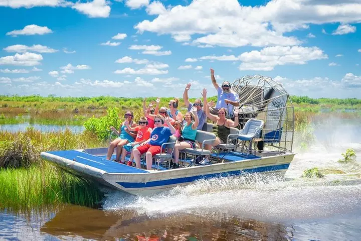 Miami: Everglades Airboat Adventure Tour + Biscayne