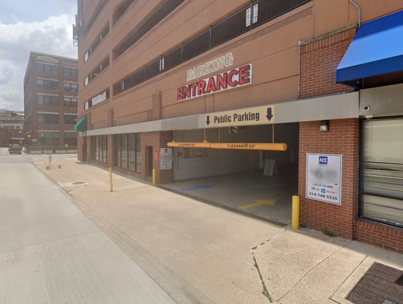 Parking at West End Parking Center Garage