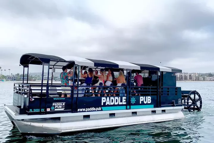 Paddle Pub San Diego Party Cruise: Drinks & Dancing for up to 26