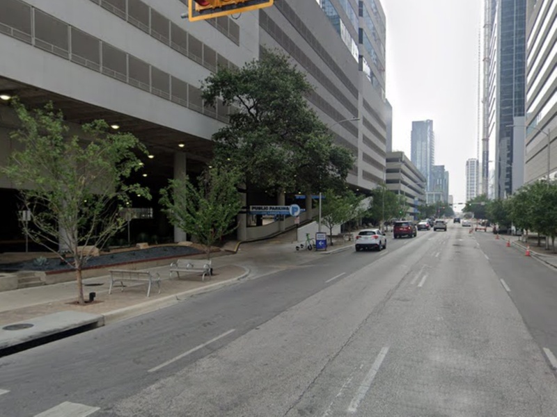 Parking at Lavaca Plaza Upper Garage