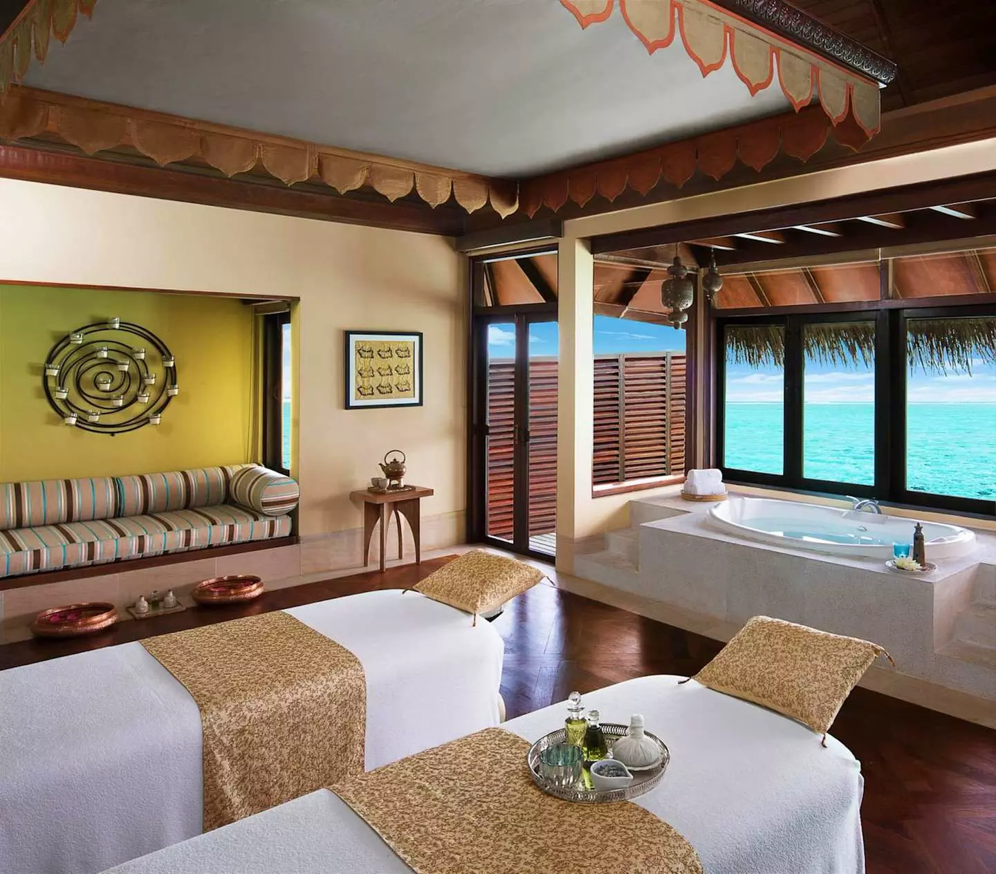 ✈ MALDIVE | Atollo South Male - Taj Exotica Resort & Spa, Maldives ...